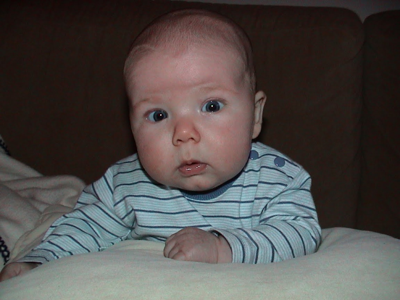 Luuk as a baby